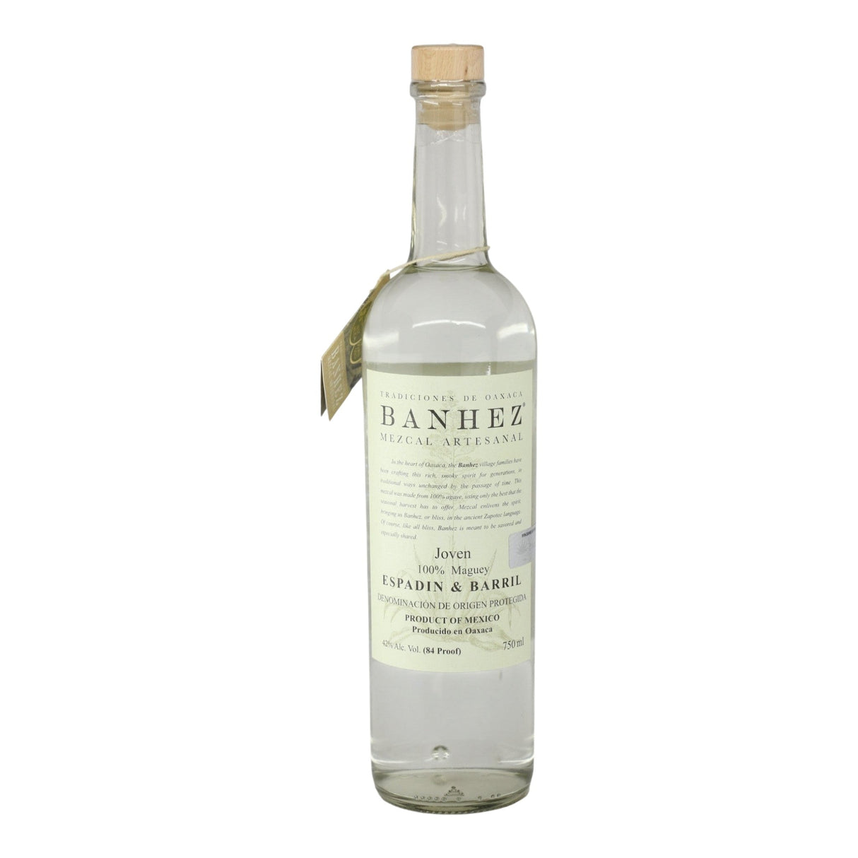 Banhez Ensemble Espadin & Barril Joven Mezcal 750mL bottle from Mexico