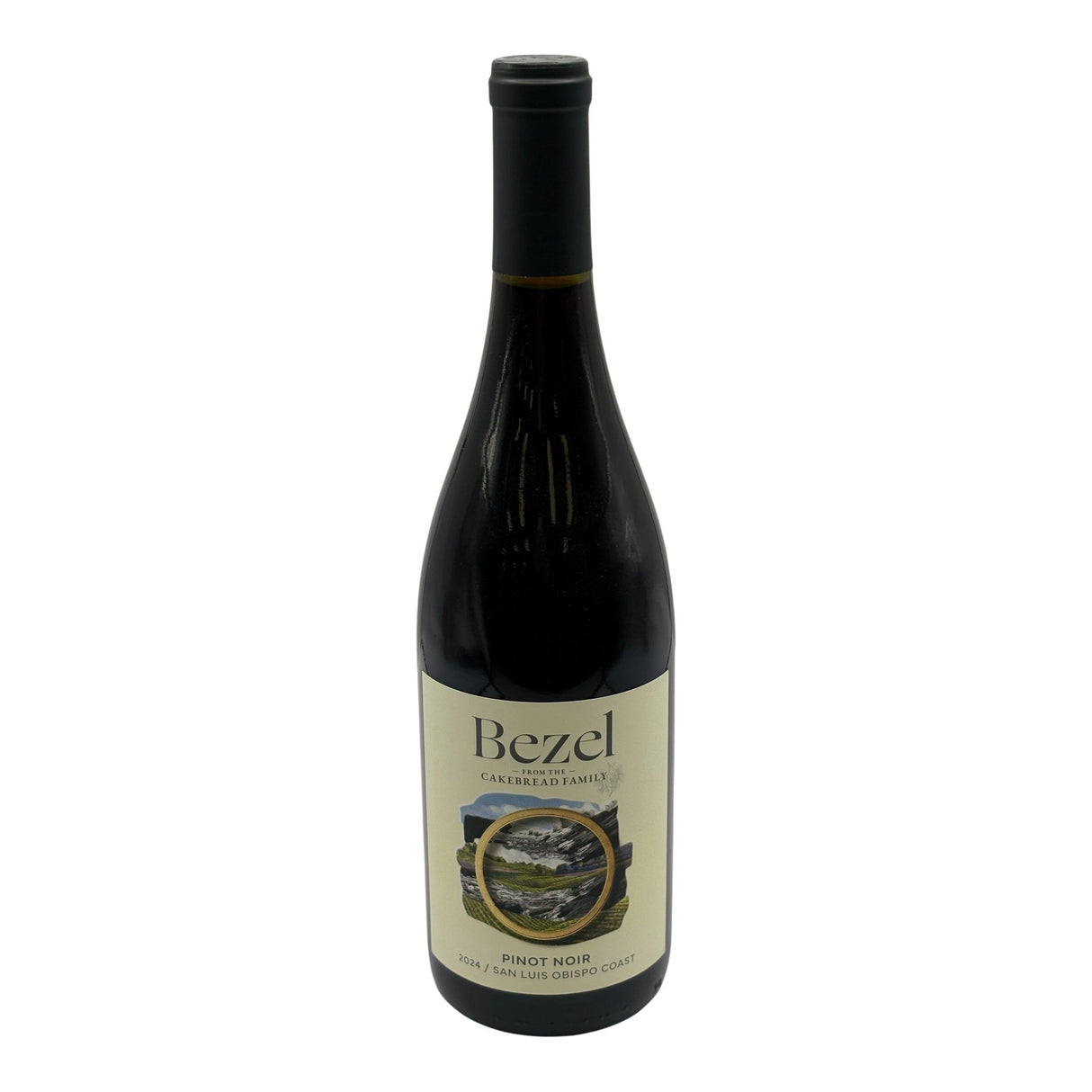 Bezel by Cakebread San Luis Obispo Pinot Noir 2024 red wine bottle 750mL from USA