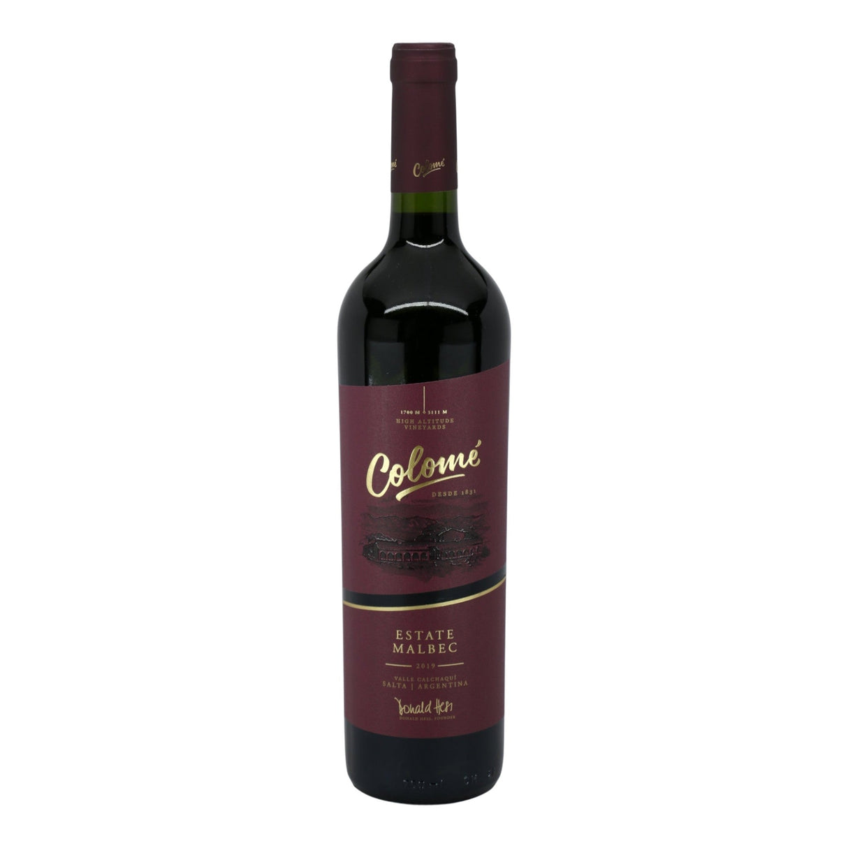 Bodega Colome Salta Malbec 2022 red wine bottle 750mL from Argentina