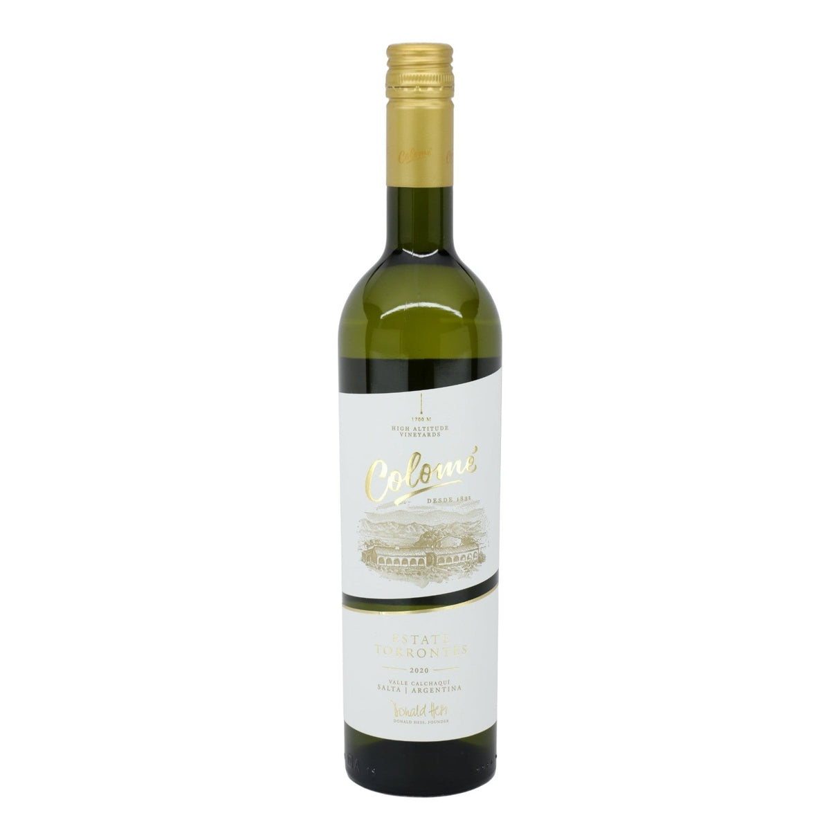 Bodega Colome Salta Torrontes 2025 white wine bottle 750mL from Argentina