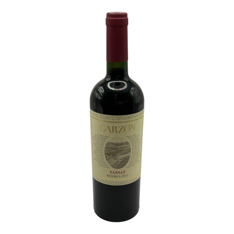 Bodega Garzon Tannat Reserva 2023 red wine bottle 750mL from Uruguay