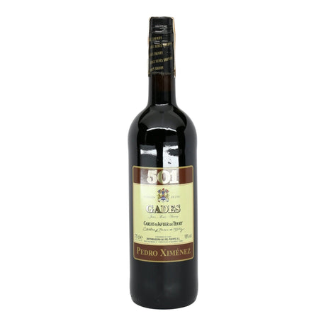 Bodegas 501 Gades Pedro Ximenex Viejo Sherry NV bottle 750mL from Spain