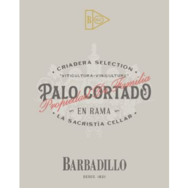 Bodegas Barbadillo En Rama Criadera Selection Palo Cortado NV sherry bottle 750mL from Spain
