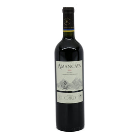 Bodegas Caro Amancaya Malbec Cabernet Sauvignon 2021 red wine bottle 750mL from Argentina