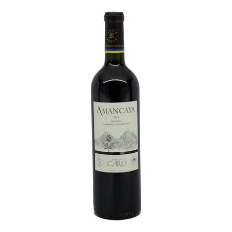 Bodegas Caro Amancaya Malbec Cabernet Sauvignon 2021 red wine bottle 750mL from Argentina
