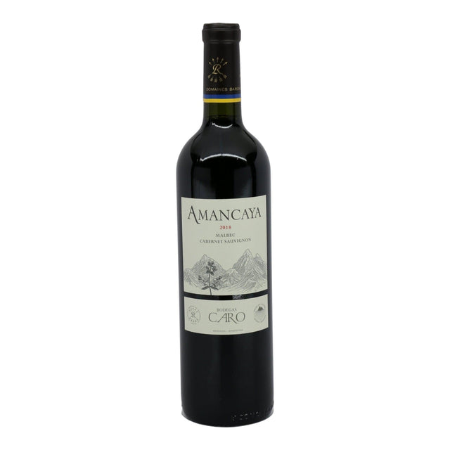 Bodegas Caro Amancaya Malbec Cabernet Sauvignon 2021 red wine bottle 750mL from Argentina