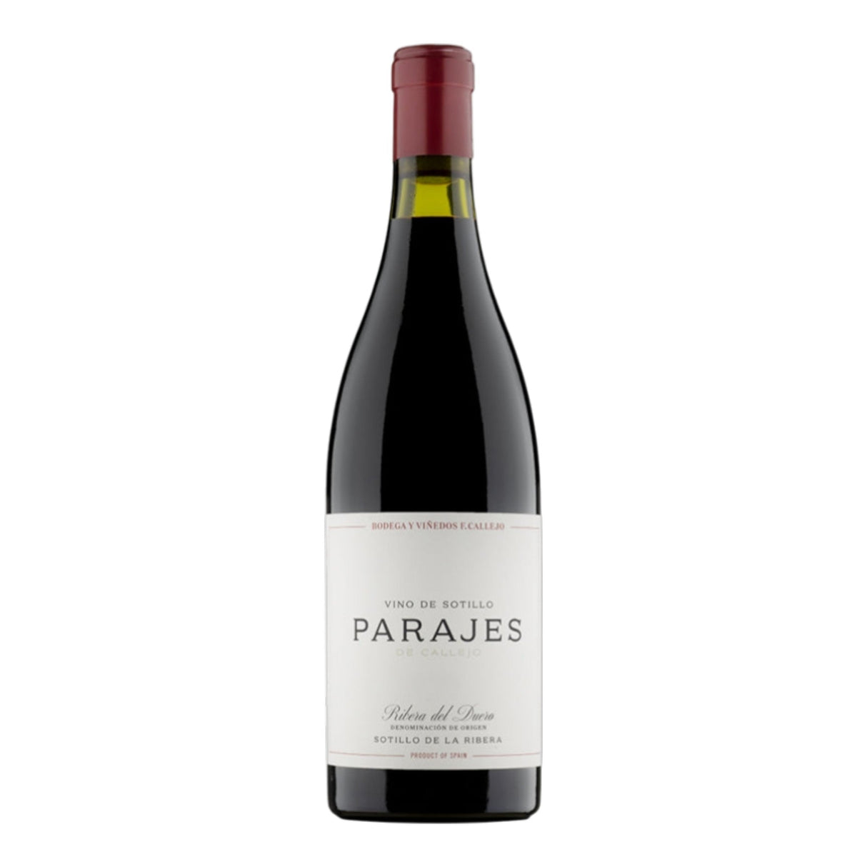 Bodegas Felix Callejo Parajes Ribera del Duero 2022 red wine bottle 750mL from Spain