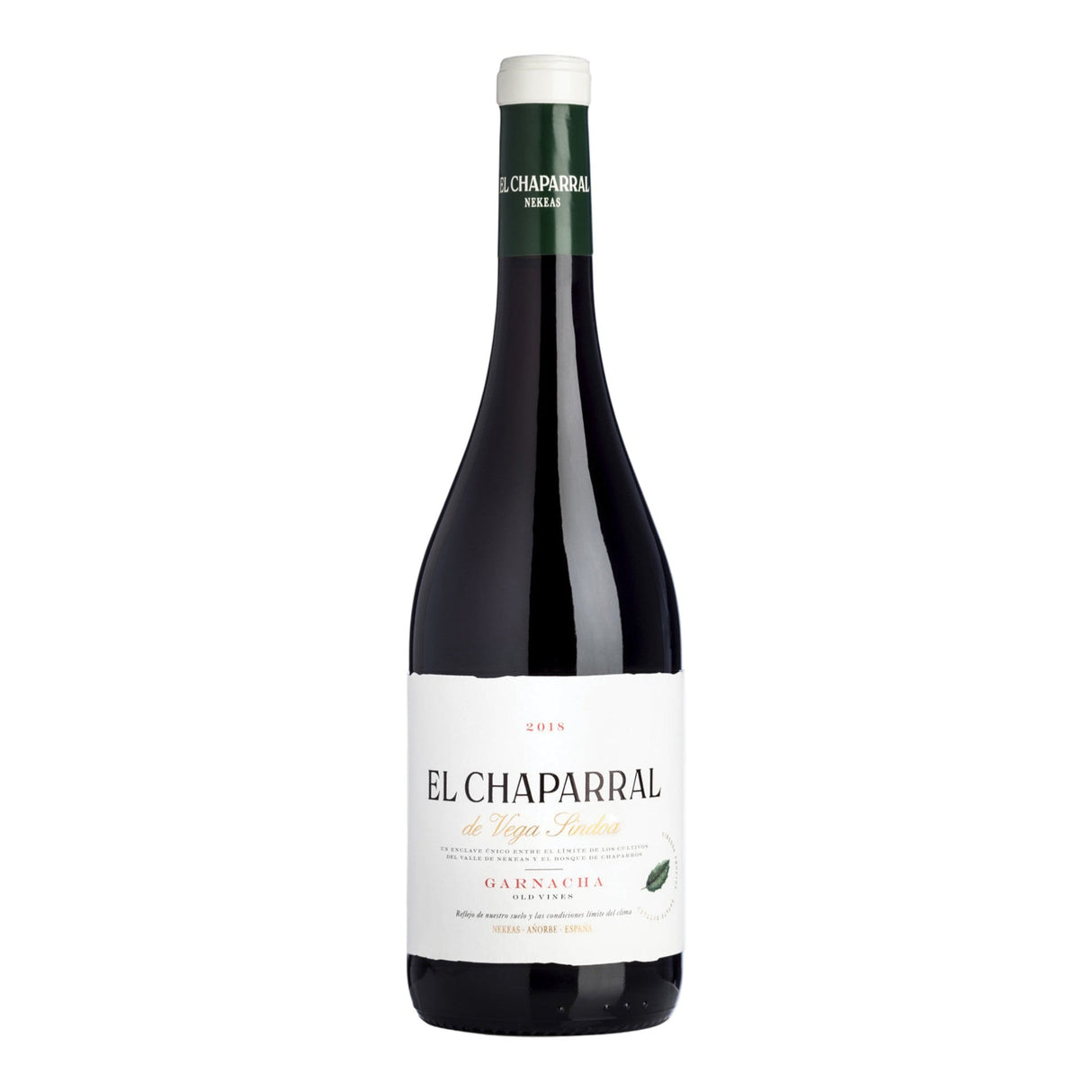 Bodegas Nekeas El Chaparral Garnacha 2022 red wine bottle 750mL from Spain