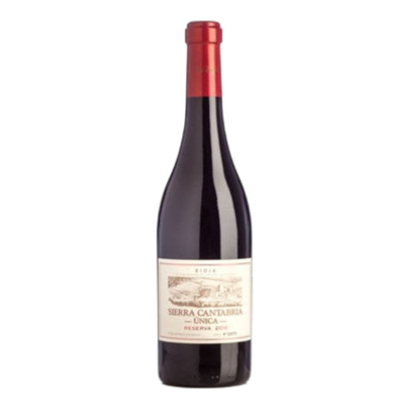Bodegas Sierra Cantabria Unica Reserva Rioja 2020 red wine bottle 750mL from Spain