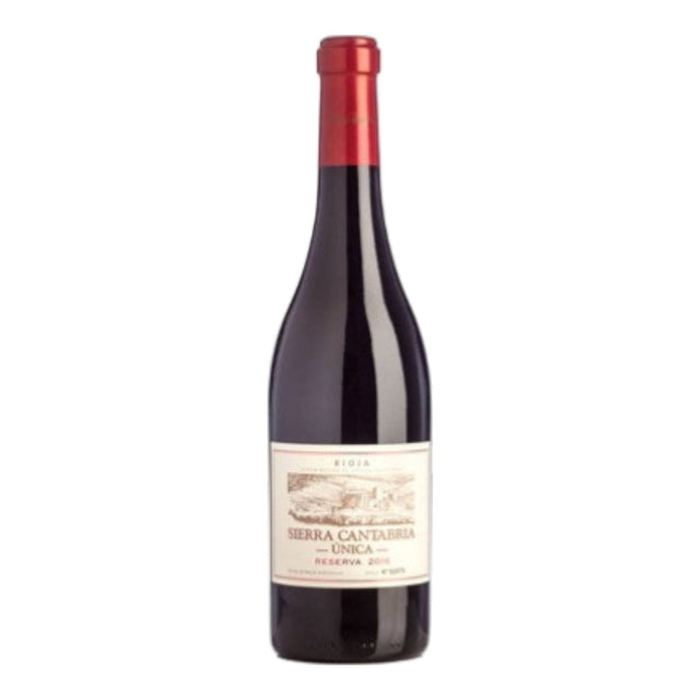 Bodegas Sierra Cantabria Unica Reserva Rioja 2020 red wine bottle 750mL from Spain