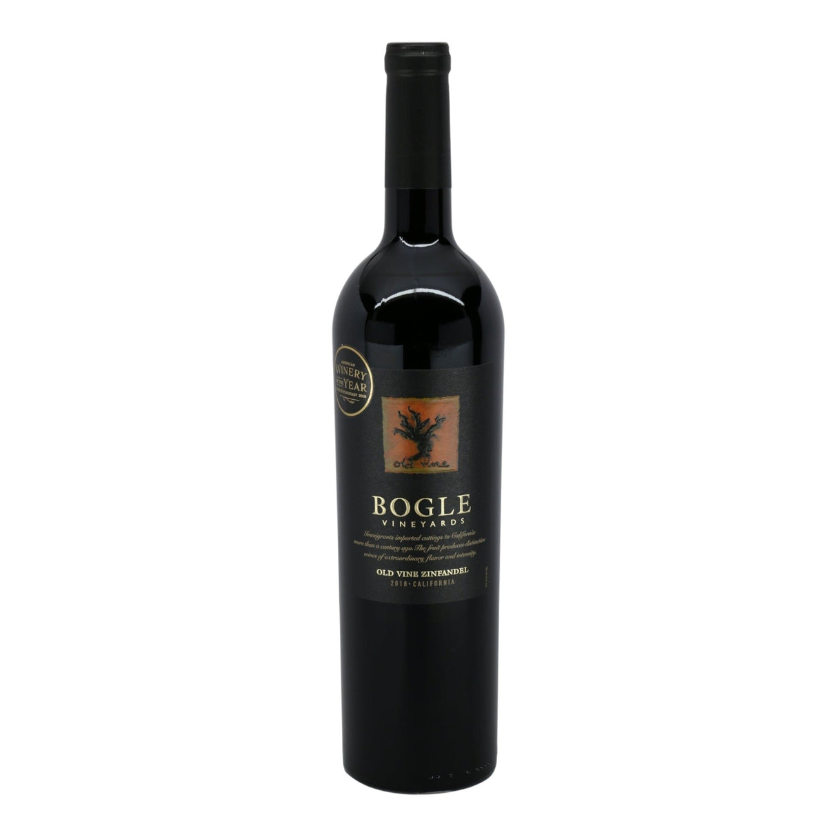 Bogle Old Vines Zinfandel California 2022 red wine bottle 750mL from USA