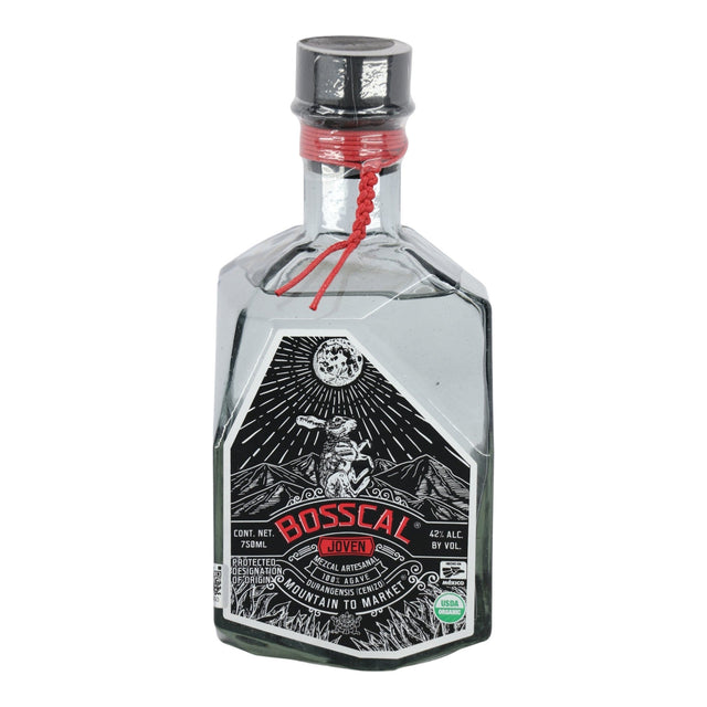 Bosscal Joven Mezcal 750mL bottle from Mexico