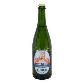 Brooklyn Cider House Kinda Dry Hard Cider bottle 750mL from USA