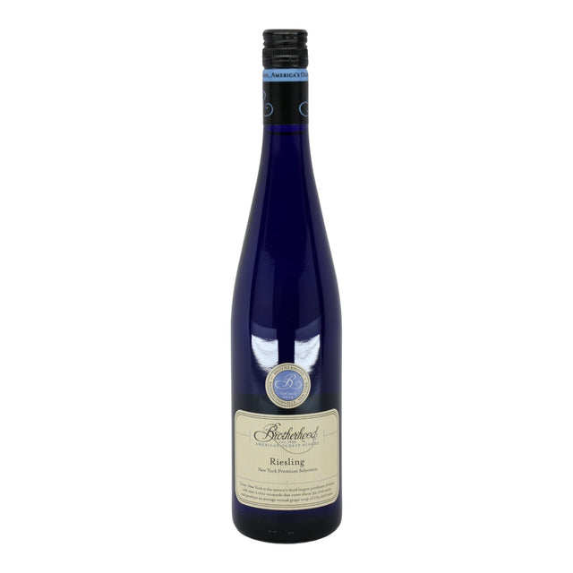 Brotherhood Winery Semi-Sweet Riesling New York 2022 white wine bottle 750mL from USA