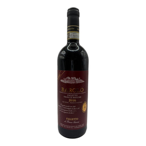 Bruno Giacosa Le Rocche del Falletto Barolo Riserva 2016 red wine bottle 750mL from Italy