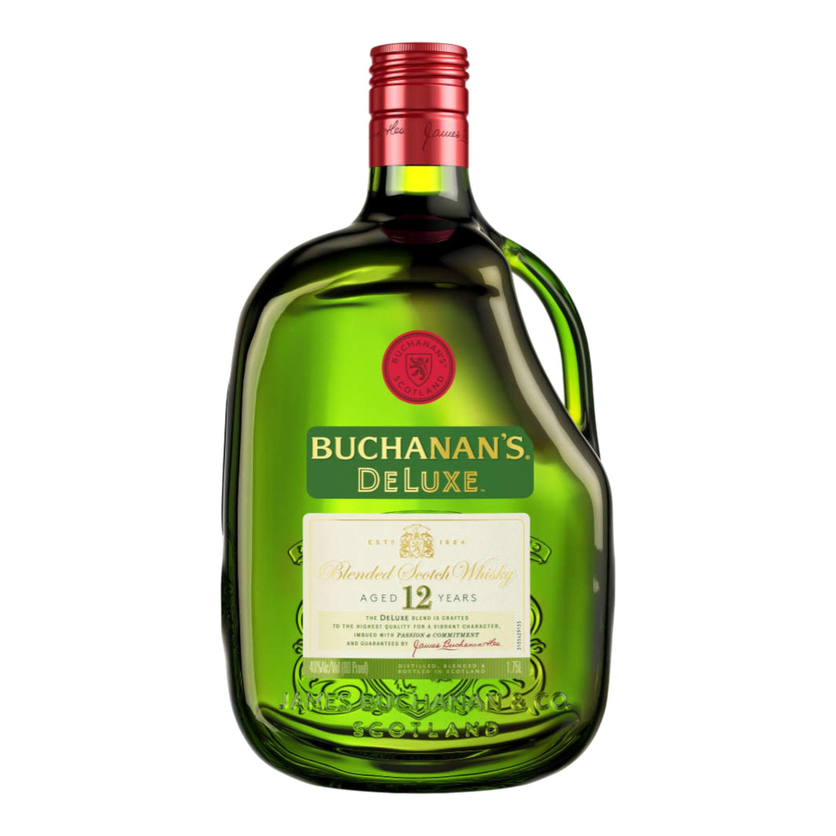 Buchanan's Blended Scotch 1.75L bottle from Scotland