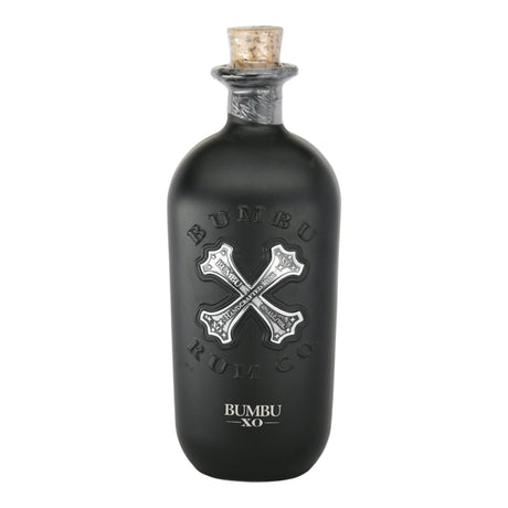 Bumbu XO Rum 750mL gold rum bottle