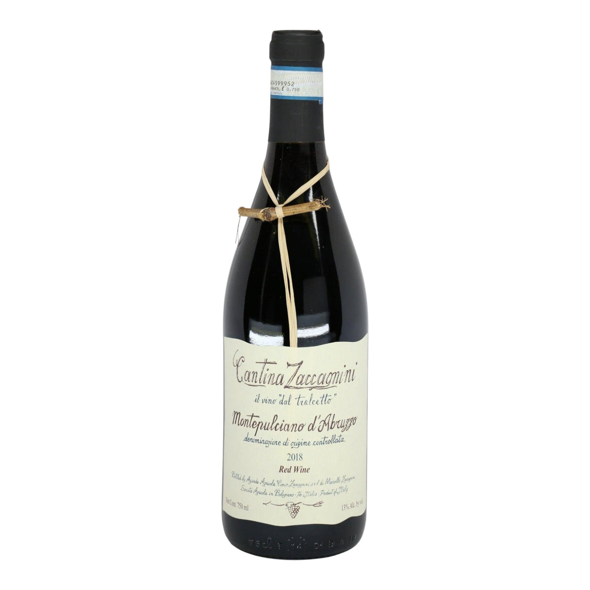 Cantina Zaccagnini Montepulciano dAbruzzo Riserva 2023 red wine bottle 750mL from Italy
