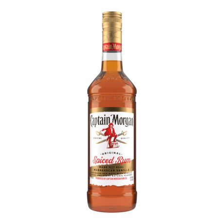 Captain Morgan "Spiced" Flavored Rum 1.0L bottle 1L from USA