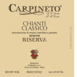 Carpineto Chianti Classico Riserva 2020 red wine bottle 750mL from Italy