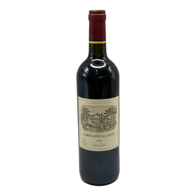 Carruades de Lafite Pauillac 2006 red wine bottle 750mL from France