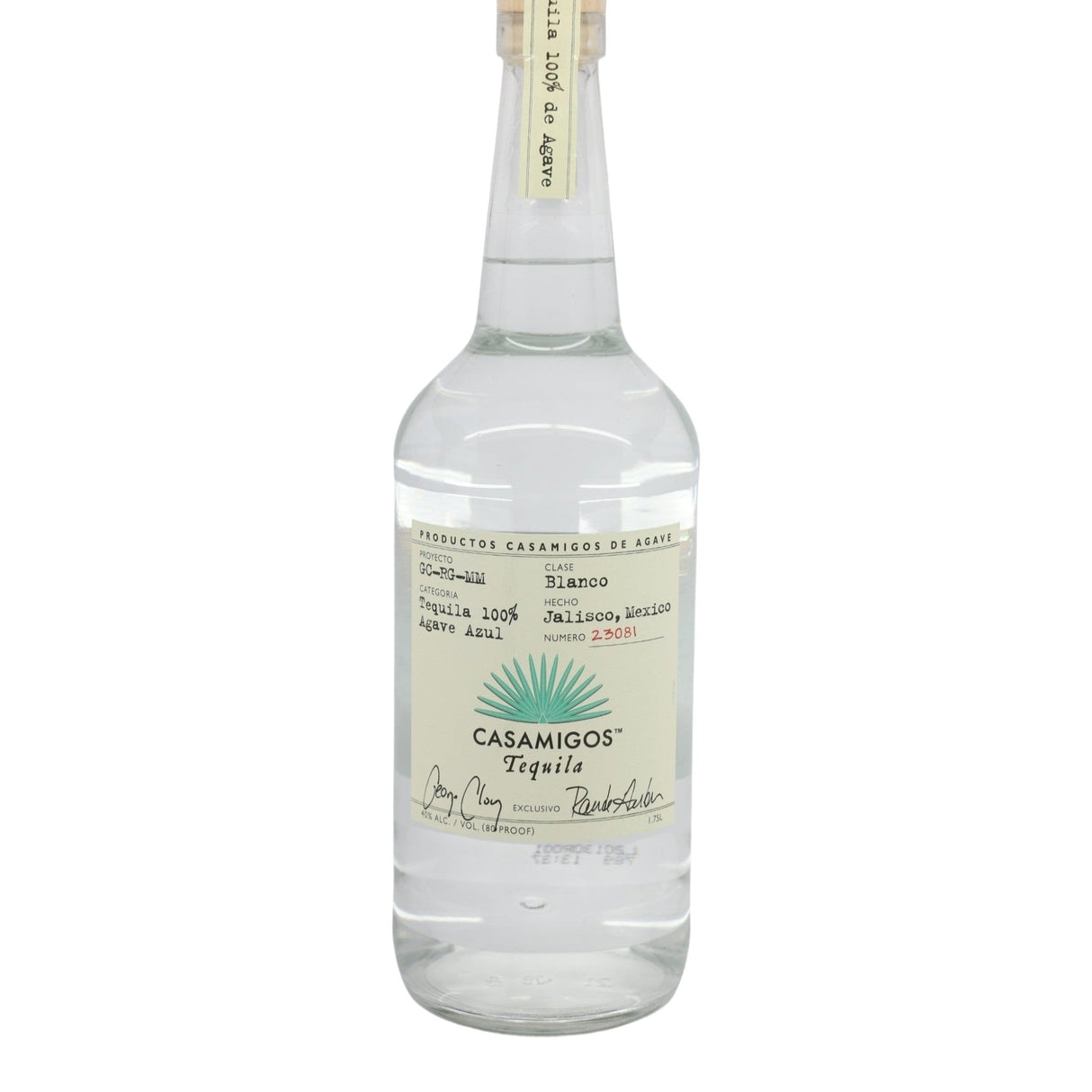 Casamigos Blanco Tequila 1.75L bottle from Mexico