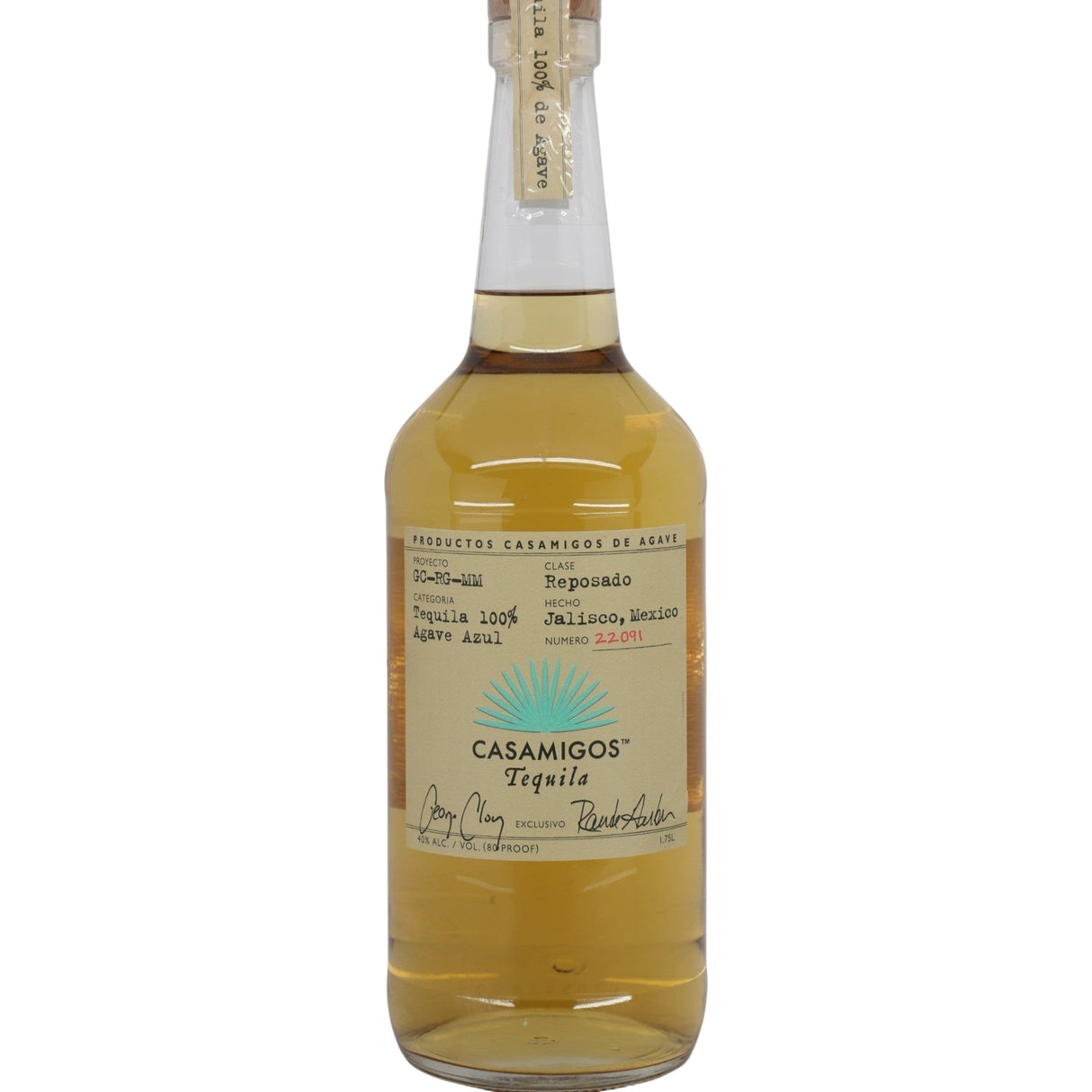 Casamigos Reposado Tequila 1.75L bottle from Mexico