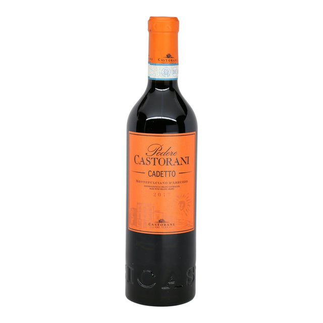 Castorani Cadetto Montepulciano d Abruzzo 2021 red wine bottle 750mL from Italy