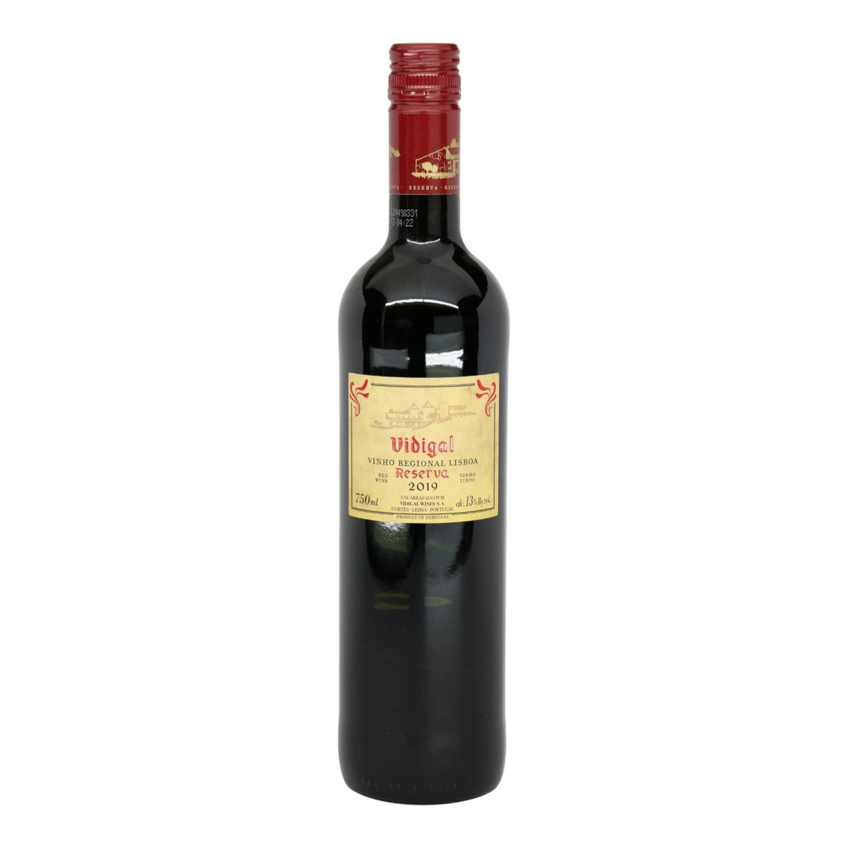 Caves Vidigal Reserva Tinto 2024 bottle 750mL from Portugal