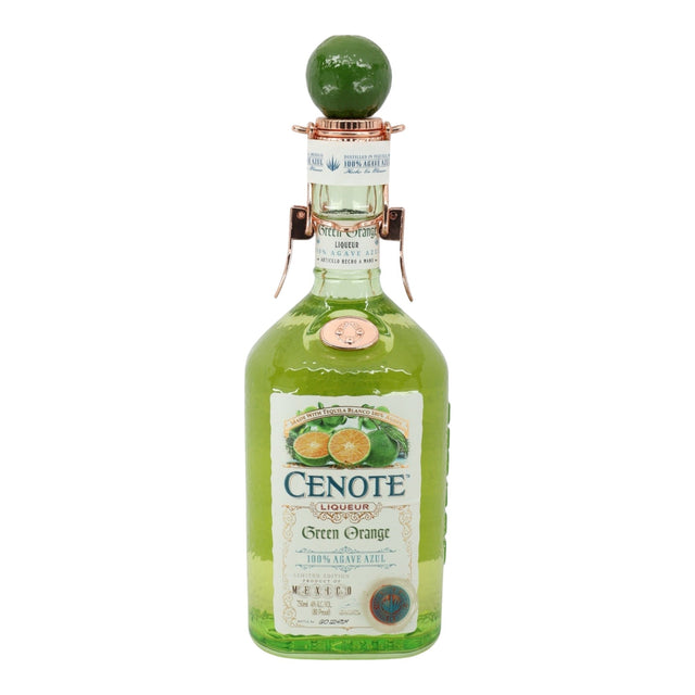 Cenote Green Orange Tequila 750mL tequila flavored bottle from Mexico