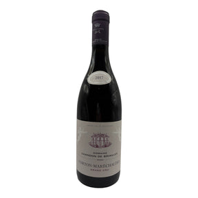Chandon de Briailles Corton Marechaudes Grand Cru 2017 red wine bottle 750mL from France