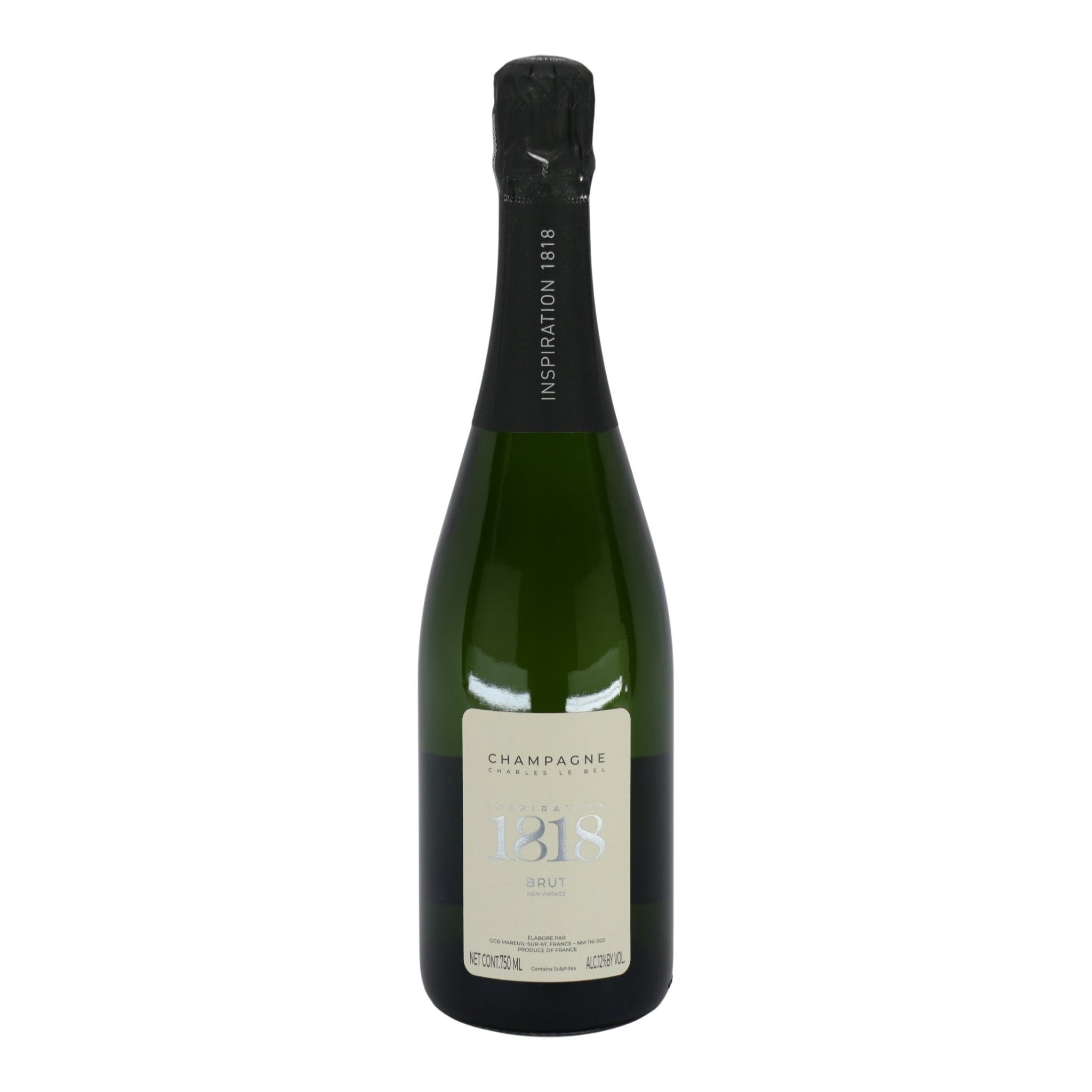 Charles Le Bel 1818 Inspiration Brut Champagne NV – PJ Wine, Inc.