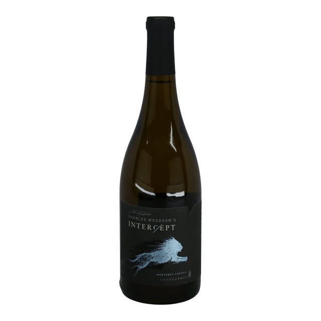 Charles Woodson's Intercept Monterey County Chardonnay 2022 white wine bottle 750mL from USA