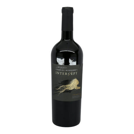 Charles Woodson's Intercept Paso Robles Cabernet Sauvignon 2021 red wine bottle 750mL from USA