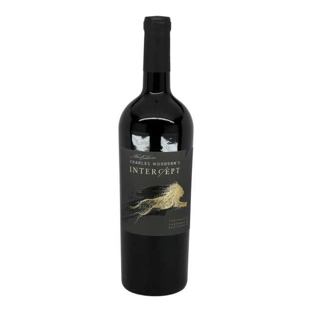 Charles Woodson's Intercept Paso Robles Cabernet Sauvignon 2021 red wine bottle 750mL from USA