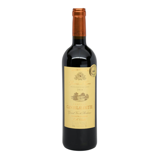 Chateau Cantelaudette Cuvee Prestige Graves de Vayres Rouge 2019 bottle 750mL from France