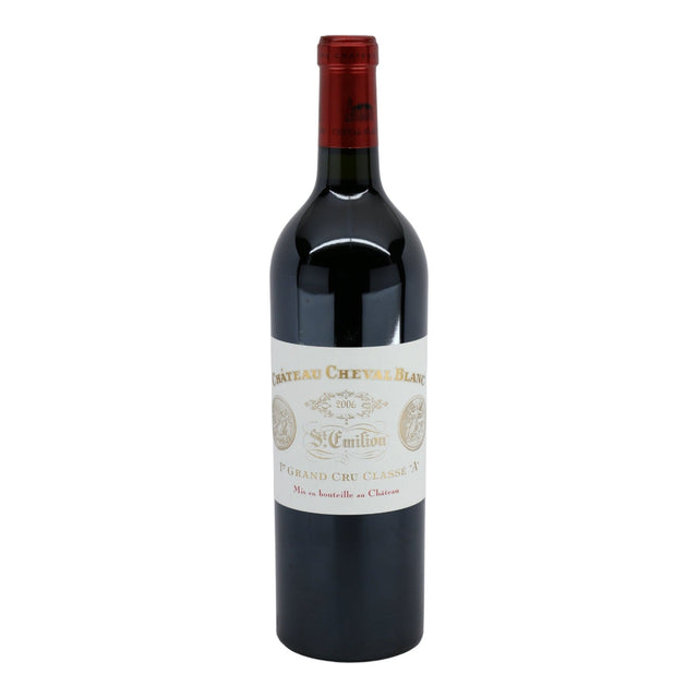Chateau Cheval Blanc Saint Emilion Premier Grand Cru Classe 2006 red wine bottle 750mL from France