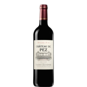 Chateau De Pez Saint Estephe 2016 red wine bottle 750mL from France