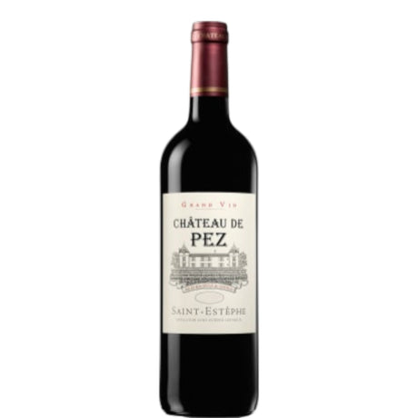 Chateau De Pez Saint Estephe 2016 red wine bottle 750mL from France