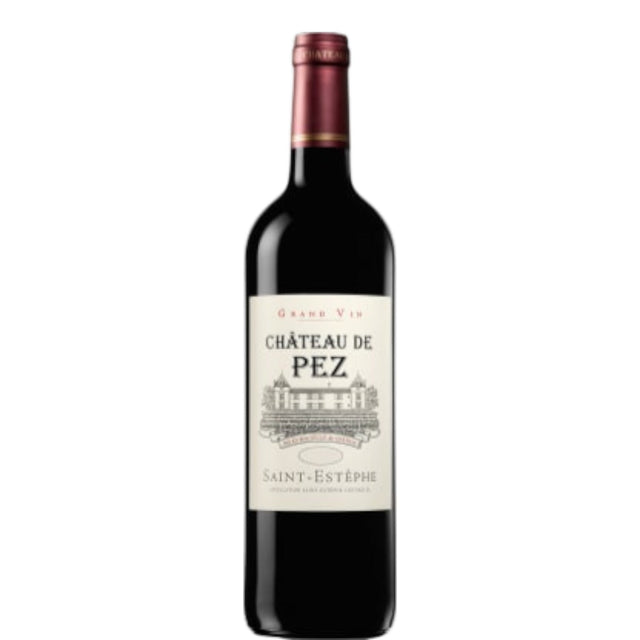 Chateau De Pez Saint Estephe 2016 red wine bottle 750mL from France