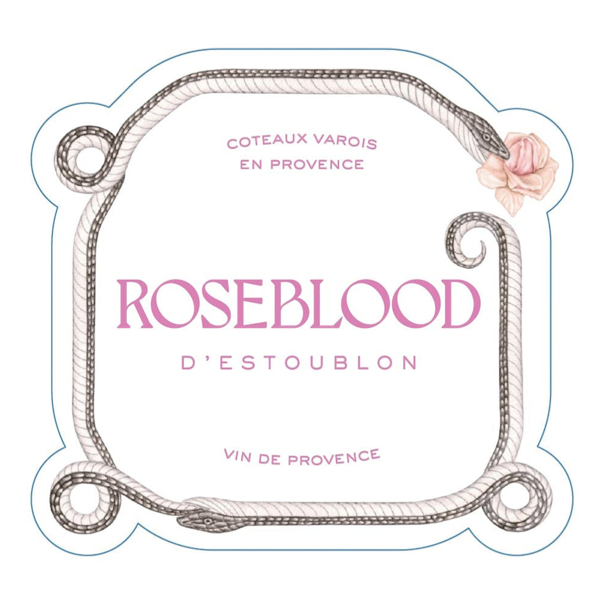 Chateau d?????Estoublon Roseblood Provence Rose 2024 bottle 750mL from France