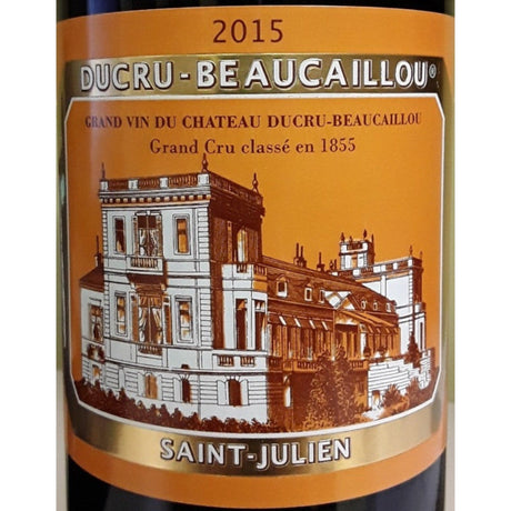 Chateau Ducru Beacauillou Saint Julien Bordeaux 2019 red wine bottle 750mL from France