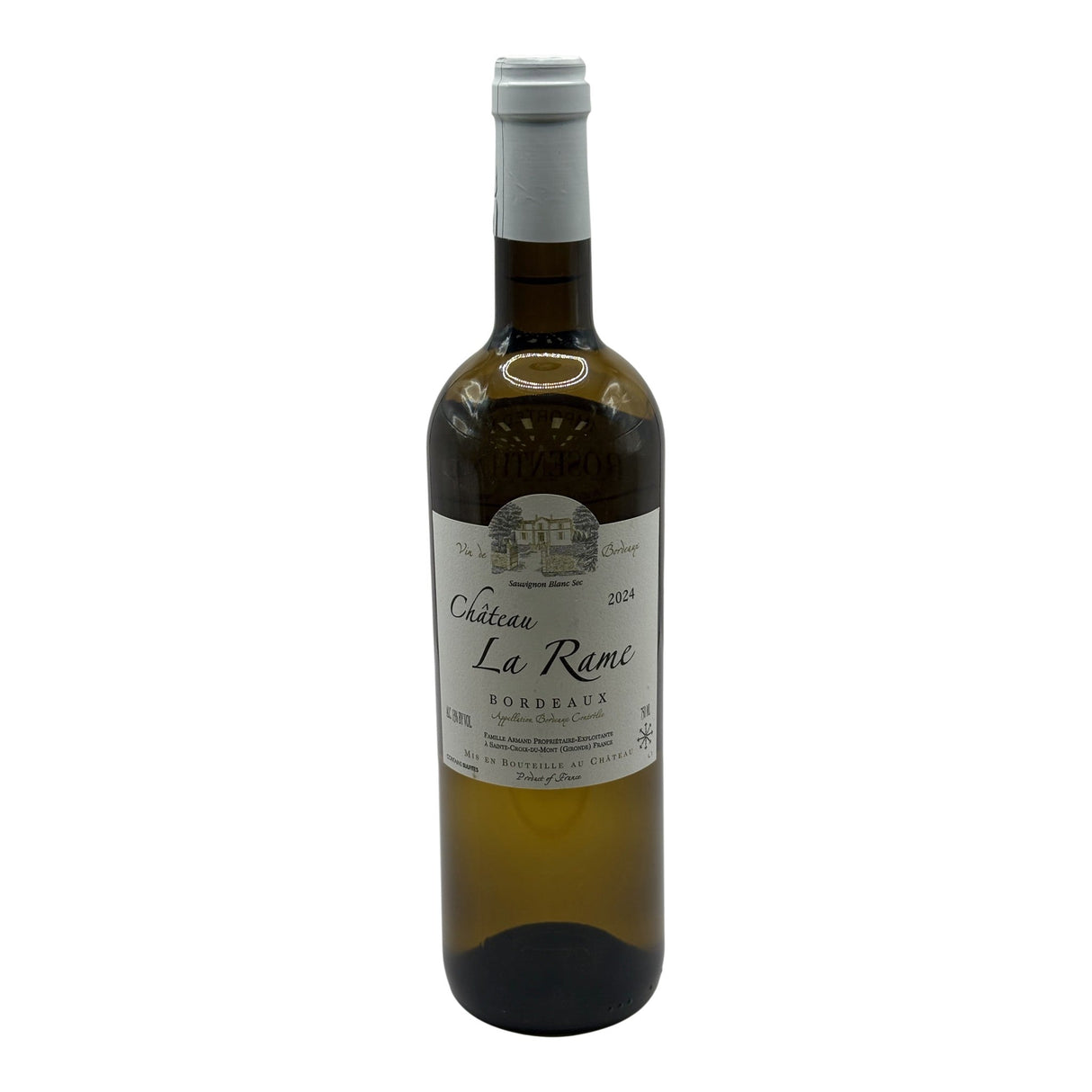 Chateau La Rame Bordeaux Blanc 2024 bottle 750mL from France