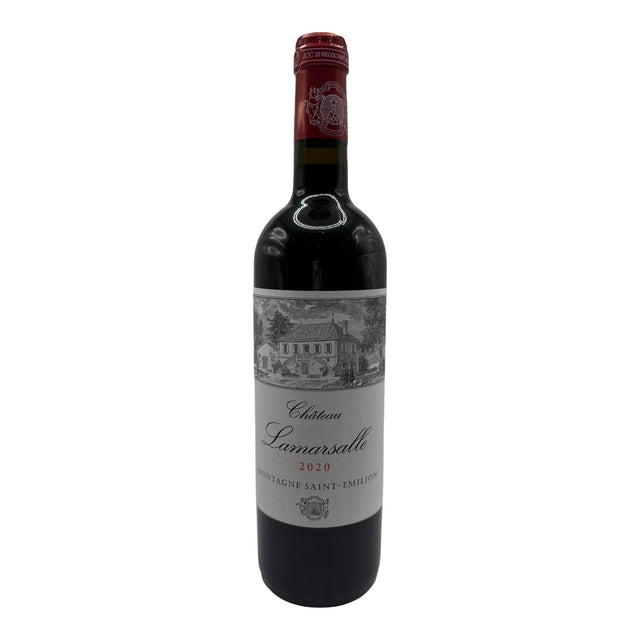 Chateau Lamarsalle Montagne Saint Emilion 2020 white wine bottle 750mL from France