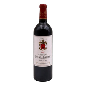 Chateau Langoa Barton Saint Julien 2010 red wine bottle 750mL from France