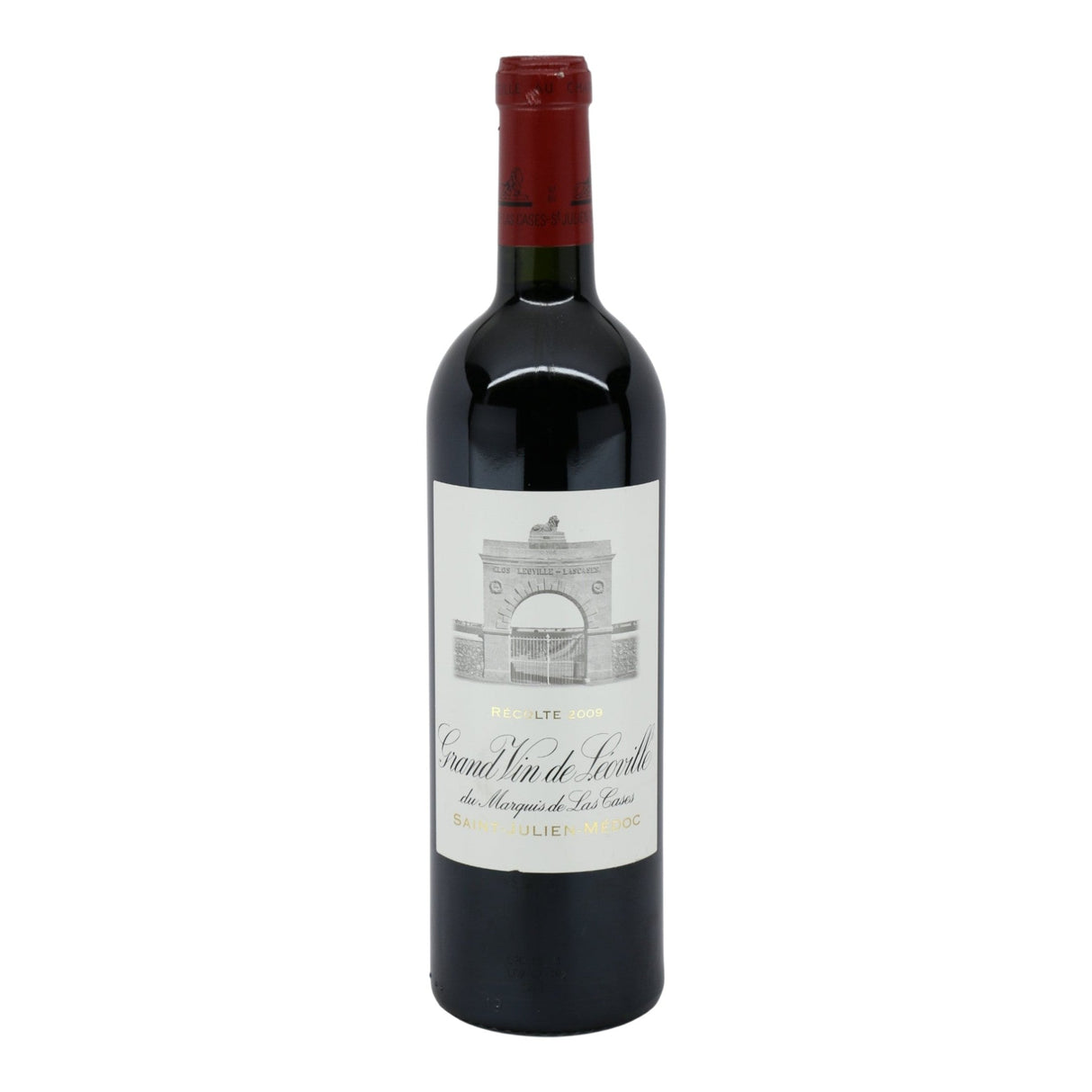 Chateau Leoville Las Cases Saint Julien 2009 red wine bottle 750mL from France