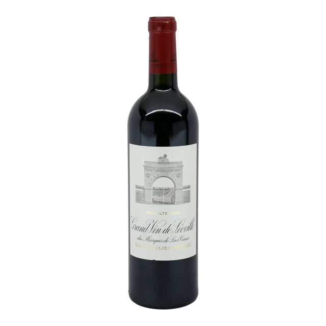 Chateau Leoville Las Cases Saint Julien 2009 red wine bottle 750mL from France