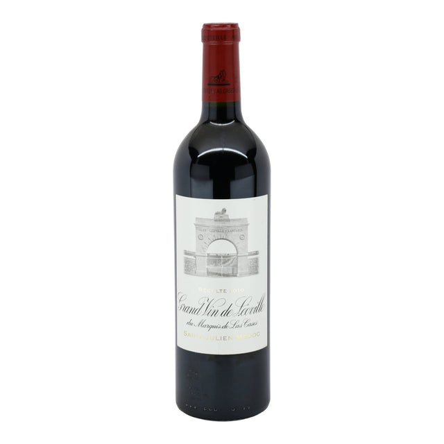Chateau Leoville Las Cases Saint Julien 2010 red wine bottle 750mL from France