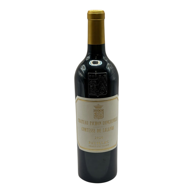 Chateau Pichon Longueville Comtesse de Lalande Pauillac 2020 red wine bottle 750mL from France