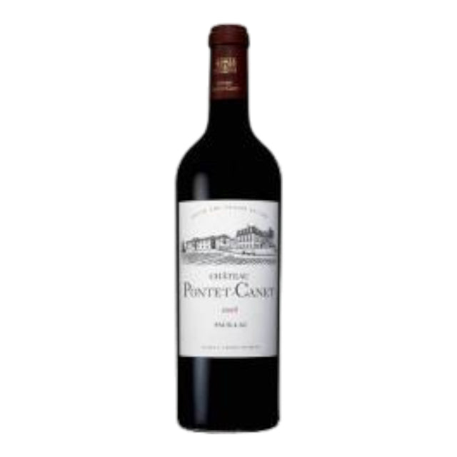 Chateau Pontet Canet Pauillac 2023 red wine bottle 750mL from France